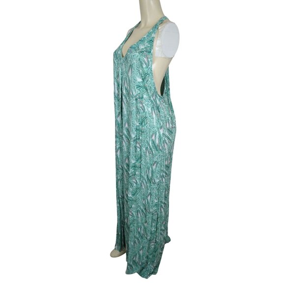 Bob Timberlake sleeveless summer Tropical Maxi dress size XL tall - Picture 7 of 16